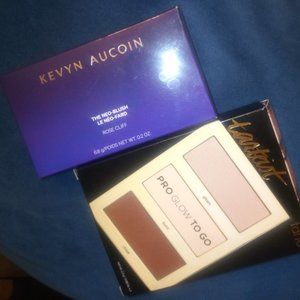 2 Palettes - Kevyn Aucoin The Neo-Blush in Rose Cliff & Tarteist Pro Glow To Go